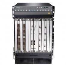 Шасси маршрутизатора Juniper MX960 с установленной объединительной панелью и улучшенным кабельным организатором CHAS-BP3-MX960-ECM-S
