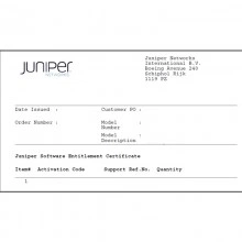 Лицензия расширения функций Juniper EX-24-EFL для 24-портовых коммутаторов